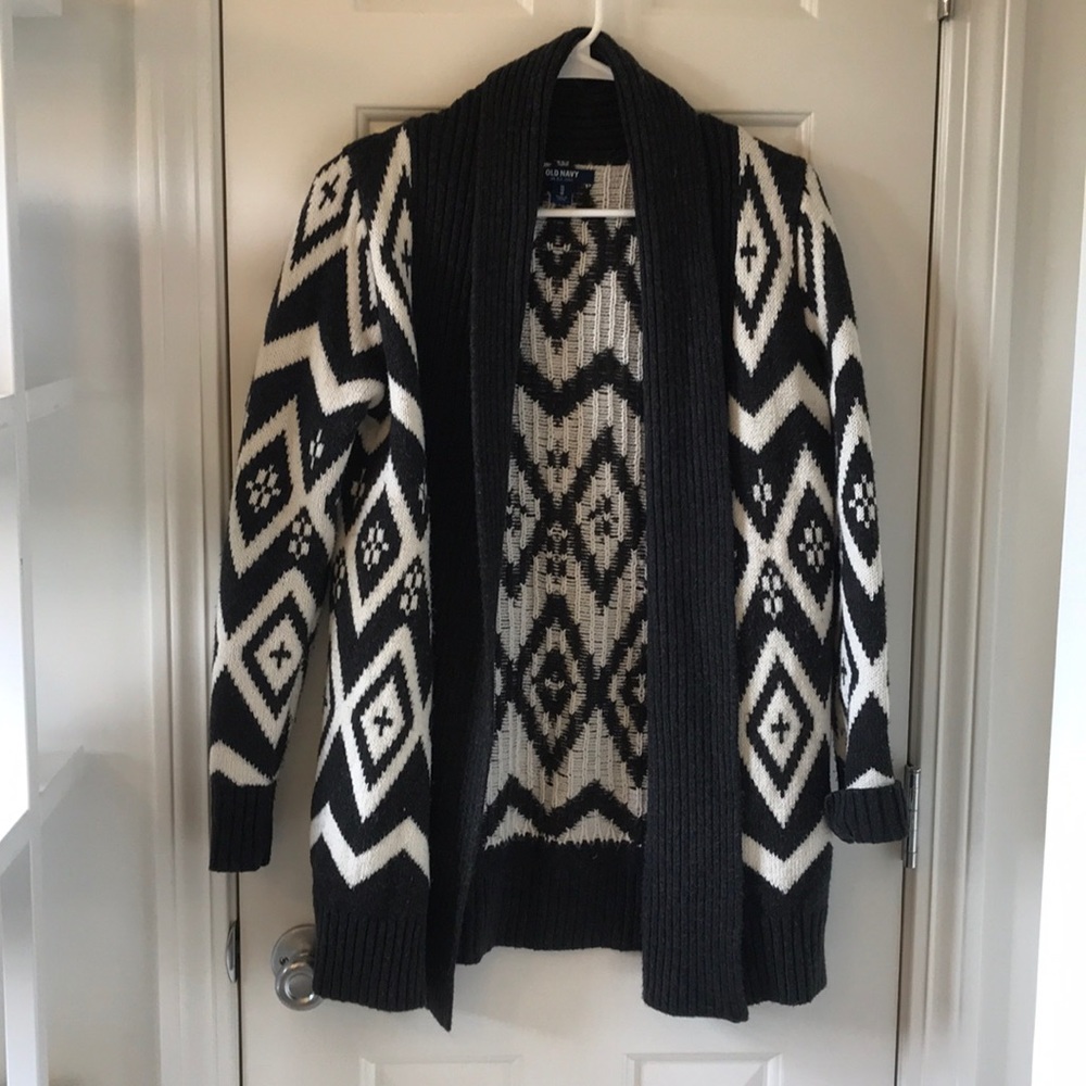 Thick cardigan